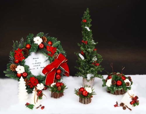 12月 冬婚のおふたり必見 クリスマスがテーマの結婚式演出 会場装飾アイテム 藻岩シャローム教会 札幌の結婚式場
